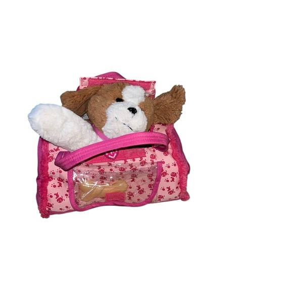 Barbie hug n heal pet doctor plush puppy dog with kennel & bone - Picture 2 of 8